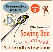 Sewing Bee Round 2: Repurposed Denim