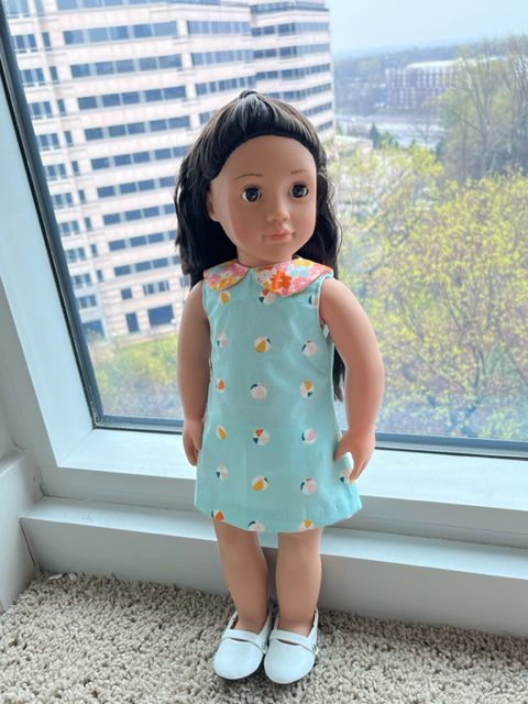 McCalls 7639: Doll Clothes/Beachball Dress