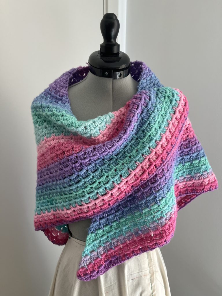 Color My World: Hope Crochet Shawl